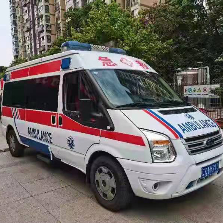 龙安长途救护车护送病人返乡